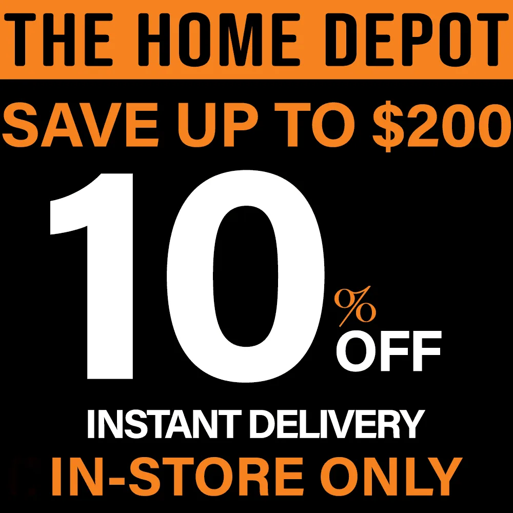 Home Depot Coupon 10% Off Coupon Guaranteed tTo Work Buy Home Depot Coupons promo